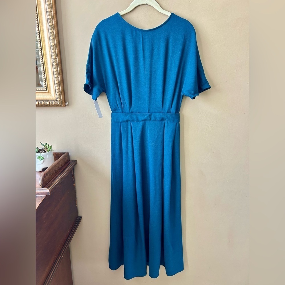 Vetta Capsule Blue Two Piece Midi Dress Convertible Skirt Set Size 0 XS NWT - Picture 7 of 16